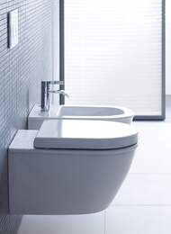 Унитаз подвесной DURAVIT DARLING NEW 355х540х340 безободковый, крепление 2557090000