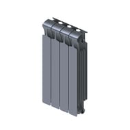 Радиатор биметаллический RIFAR Monolit 500 (577х320х100) 4 секций, 764Вт, титан