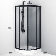 ������� ���������� AM.PM Gem (80x80 ��.), ������ ����������, ������� ������ ���. W90G-401-080BT