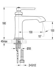��������� CEZARES LIBERTY-F-LS-01-W0 ��� �����������, �������������, ����� 130��, ��� ���.�������