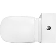 Унитаз компакт Sanita Luxe QUADRO Slim (640х353х825) сиденье из дюропласта, микролифт WC.CC/Quadro/2-SlimDM/WHT.G/S1
