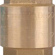 Клапан обратный STOUT 3/4" пружинный муфтовый с пластиковым седлом SVC-0012-000020