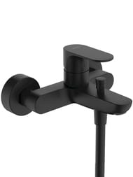 Смеситель для ванны/душа Hansgrohe Rebris S 72440670 однозахватный, матовый черный — миниатюра 1