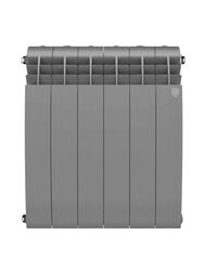 Радиатор биметаллический, 6 секциий ROYAL THERMO BiLiner 500 B ВШГ 574х480х87, 1110Вт, серебро — изображение 2