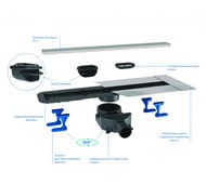 ������� ����� BETTOSERB Drain Frameless Line 750�� � ��������, ����.������ 13701232