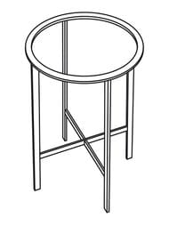 ������� ��� �������� Cielo CATINO TONDO (500�500�830) ��������, ���� ������ ������� CASTT NM