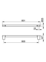 ������������������ Keuco Plan 851 ��, ���������, ���������, �������������, ���� 14901010800