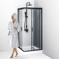 ������� ���������� AM.PM Gem Square Slide 90x90, ������ ����������, ������� ���. ���. W90G-403-090BT