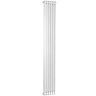 Радиатор Zehnder Charleston 2180 двухтрубчатый 6 секций, нижнее подключение 1/2", 1156Вт, белый