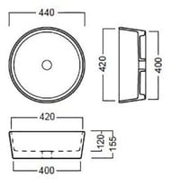 �������� ��������� Hatria Happy Hour 07.00 YXSK39 440�440�155 ��� ���. ��� ����., �����/���. ������