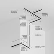 ���������� 1� Maytoni Gravity (�������) TRX010-421W ������������ �����, IP20