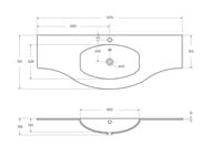 �������� �� �������������� ������� Cezares (138x52x1,5) � 1 �����, ����� 50155