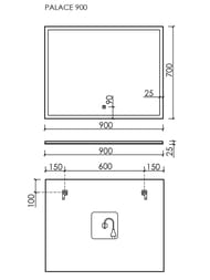 ������� SANCOS Palace (900�700�25) � ����������, ��������� �����������, ����������� �����  PA900