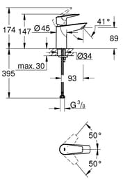  Grohe BauEdge 23330001     , 