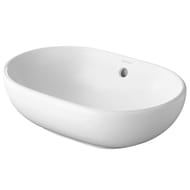 Раковина DURAVIT FOSTER 033550 495х350х165 без площадки под смеситель, перелив, крепление 0335500000
