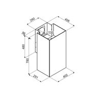  Maunfeld Bath Plus 402Inox (402x399x780) 1150 3/ , . -00017501