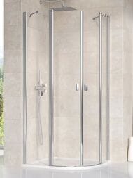 ������� ������ RAVAK CHROME CSKK4-90 (900�900�1950) ��������� �����, ������, ���������+Transparent