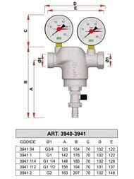 ������ FAR 3/4" � � ����������, 100���, Max: 95 �C, 25 ���, FA 3941 34100
