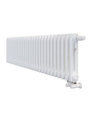 Радиатор Zehnder Charleston 2030 двухтрубчатый 28 секций 5510 1/2" Ral 9016 — миниатюра 1