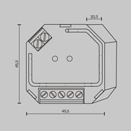 ������ Maytoni Lighting control 721019 DALI DT6 TRIAC 230VAC, 400��, �����