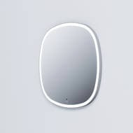 %Зеркало AM.PM (650х650 мм) сложной формы с контурной LED-подсветкой, ИК- сенсором  M8FMOX0651WGS