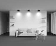 ���������� ���������� Maytoni Atom (����) C017CL-02B, IP20, GU10, GU10�2, ������