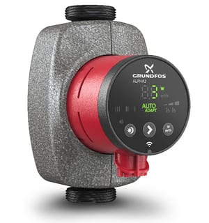 Уценка! Насос циркуляционный GRUNDFOS New ALPHA2 25-40 180 с гайками 99420002