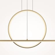 ��������� ���������� Maytoni Halo (����) MOD247PL-L49BSK, 40��, 120�, IP20, LED, ������