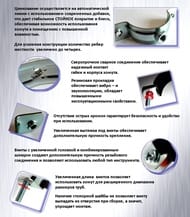 Кронштейн стальной одинарный 3/4" 25-29 мм с резиновым уплотнением RUS.833.05