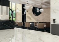 Керамогранитная плитка Atlas Concorde Empire Calacatta Black Lapp(600х600)черная 610015000626 (кв.м)