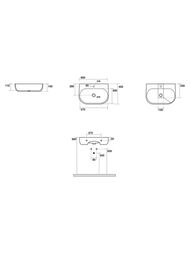 �������� ��������� Kerasan Nolita 534131*1 600�450�115�� 1 ���. ��� ���������, ������ �������