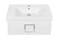 Тумба под раковину La Fenice Cubo Bianco 80 см (776х469х350) белая матовая FNC-01-CUB-B-80