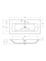 �������� ������������ Cezares (1010�460�155) CZR-8073-100  �����