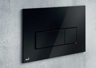 Кнопка управления ALCAPLAST M578 для скрытых систем инсталляции, черный матовый