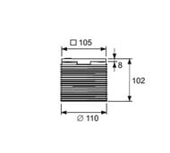   TECEdrainpoint 100   ,    3660001