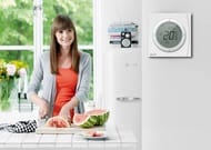 Термостат комнатный DANFOSS BasicPlus2 с дисплеем WT-D проводной, электронный, 088U0622