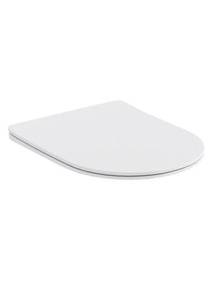 Сиденье для унитаза Акватек ЕВРОПА/ВЕГА быстросъемное,микролифт,белый матовый AQ0105-MW