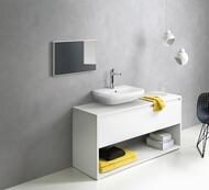 Смеситель Hansgrohe Logis 71090000 для умывальника, высокий фиксированный излив, донный клапан,хром