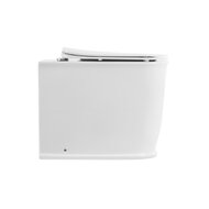 Унитаз приставной BelBagno Prado (540х360х400) белый BB10150CB
