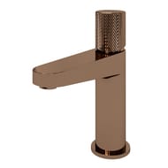 Смеситель для раковины WasserKRAFT Paar 8803 однозахватный, низкий излив, цвет: розовое золото
