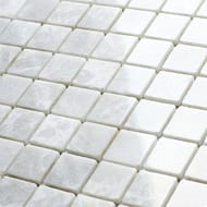 Мозаика мраморная Wild Stone White Polished 20х20 (305х305х4) белая, JMST037 (шт.)