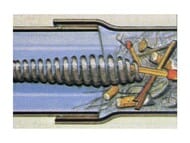 Трос сантехнический Rothenberger ROPOWER HANDY для прочистки труб 50-100мм, арт.71975