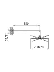 ������� ��� CEZARES PORTA-TDDQ-BIO 200�200 � ����������� 350��, ����������, ����� �������