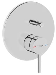 Душевой набор Vitra Origin со встроенным смесителем, верхним и ручным душем, хром A49266EXP