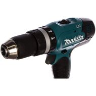 Дрель-шуруповерт MAKITA DHP453RFE аккумуляторная, ударная, 18В, 2х3.0Ач,13мм, 400/1300об/мин, кейс