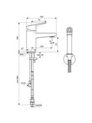 ��������� ��� ����������� Ideal Standard CERAPLAN BD231AA �������������  � ���. �����, ����