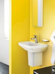 Смеситель Hansgrohe Logis 71071000 для умывальника, низкий фиксированный излив, без донного клапана — изображение 11