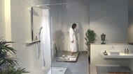 Душевая система Hansgrohe Rainmaker Select 460 2jet Showerpipe термостат, верх., ручн. душ 27109400