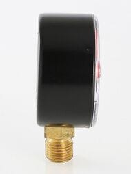 Манометр Valtec, 0-10 бар, 1/4", D50мм, нижнее подкл (радиальное), арт.VT.TM50.D.02