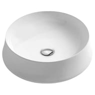 Раковина накладная Simas SHARP (D=50см, h=14,5см) круглая, без отверстия под смеситель SH 01